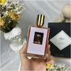 Perfume sólido marca de luxo kilian por 50ml amor não seja tímido avec moi boa menina ido mal para mulheres homens spray de longa duração alta fragra dhitc