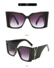 Модные солнцезащитные очки, солнцезащитные очки люксового бренда 9375, пляжные солнцезащитные очки для мужчин и женщин, 5 цветов на выбор, качественные очки с коробкой
