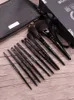 Makeup Tools My Destiny Pearl Black Series Brush Set Beginner Make up Brushes Animal Synthetic Hair Eyebrow Eyeshadow Powder Blusher 230909