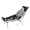 Lägermöbler Portable Folding Camping Chair Tourist Beach Chaise Longue för avkopplande vikbar fritidsresor Möbler Picknick HKD230909