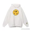 Drew Hoodie Kaliteli Çizim Kapşonlu Kış Pamuk Liner Gülümseme Anime Y2K Erkekler Sweatshirts Nedensel Sıcak Düz Drews Bariyer Yumuşma Gülümseme Hoodie 390