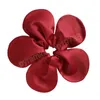 Blomma Scrunchies Kvinnor Extra-Large Scrunchie Overdimensionerade tjocka elastiska pannband Band Hårhålhållaren Huvudbonader för kvinnor