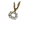 Fasgion jóias mulheres designer colar clássico luxurys corrente letra g strass colares vintage feminino pescoço rendas senhoras gift190n