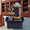 Gifts Desktop Water Fountain Portable Tabletop Waterfall Kit Soothing Relaxation Zen Meditation Lucky Fengshui Home Decorations 22220Z