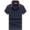 Herren-Polohemden, Designer-T-Shirt, High Street-Stickerei, einfarbige Revers-Polos, Strumpfbanddruck, hochwertige Baumwolle, Kleidung, T-Shirts 1743