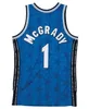 Anfernee Hardaway Magics Custom Basketball Jersey Jersey Orlandos McGrady Nick Anderson Grant Hill Howard Throwback Black Blue Size S-XXXL