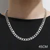 Chokers Punk Figaro Choker Naszyjnik dla kobiet biżuteria z kołnierzy złota Kolor grube duży chocker 20212953