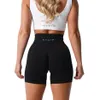 Yoga Outfit NVGTN Lycra Spandex Solide Shorts sans couture Femmes Collants d'entraînement doux Fitness Tenues Pantalons Gym Wear 230221236o