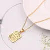 Pendant Necklaces Geo A-Z Initial Alphabet Letter Neckalce For Men Women Jewlery Punk Trendy2918