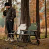 Mobilier de camp MOUNTAINHIKER 180KG charge portante chaise pliante Support en acier Ripstop toile tissu loisirs fauteuil Camping pique-nique Support chaise HKD230909