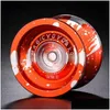 Yoyo Magicyoyo K9 Aluminiumlegierung H-Typ Profi mit 8 Kugellagern Long Sleep Yo klassisches Spielzeug für Jungen Kinder Geschenke 230227 Drop Dhh1P