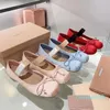 Nuevos zapatos de ballet para mujer, mocasines cómodos y de ocio con lazo de satén, zapatos planos de baile para mujer y niña, zapatos Mary Jane elásticos para vacaciones