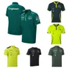 F1 racing suit polo shirt Williams lapel short sleeve T-shirt polyester quick-drying can be customized2550