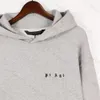 Hoodie Mens Womens Designers Palms Hoodies Inverno Homem para Homem Mulher Clássico Preto Branco Hoodie Roupas Moletons