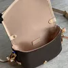 Borsa a tracolla di qualità originale Borsa a tracolla di lusso con scatola 20 cm L46740