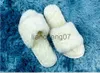 Slippers Designer shoes support customized wool slippers one line wool slippers winter anti slip couples home cotton slippers top-notch factory shoes x0909