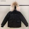 Kinder Designer Daunenmantel Baby Winterjacke Jungen Mädchen Baby Oberbekleidung Jacken mit Abzeichen Dicke warme Oberbekleidung Mäntel