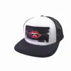 Chapeau de créateur chromé, broderie de lèvres masculines, casquette de Baseball Pingyang féminine avec filet pare-soleil Hip-hop, lettre de voyage H27K
