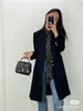 レディースジャケットデザイナーCeli1 New Jacket Women 2023 Wool Coats Womens Winter Long StyleファッショントレンチコートオーバーコートクリスマスデーギフトKTP1