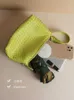 ABV Designer Totebag Mini Jodei Candy Monster King Leather Woven Dumplings Bag Cowhide Chain Crossbody Bag Female Pillow Bag Handbag