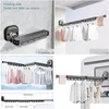 Hangers Rekken Droogrek Voor Muur Opvouwbare Zuignappen Hanger Wasgoed Reizen Thuis Slaapzaal Caravan Drop Delivery Gard Dhmhp