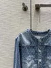 Chanelness Nieuwe Denim Jas Designer Jas Dames Designer Fashion Letter Denim Jas Jas Vrijetijdsvest Damesjas Moederdag Verjaardagscadeau