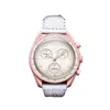 Designer watch mens watch for woman movement watch Quarz Bioceramic 42mm designer luxury nylon watchband Planet montre limited edi2834