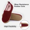 Slippers Comwarm Winter Cotton Slippers Women Men Home Warm Felt Shoes Thick Soft Sole Bedroom Non Slip Heel Wrap Indoor Fuzzy Slippers 230908