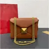 حقائب مسائية عالية الجودة للسيدات الكتف حقيبة أزياء رسول عبر الجسم فاخرة فاخرة حقيبة يد جلدية C90949