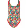 Bikini Designer One Pieces Swimsuit 2024 Luxury Bathing Suit Multicolor Geometric Printed Brazilian Sexy Swimwear Women Brand Monokini Fashion Push Up Bikini S-XL