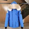 Winter Fourrure Down Parka Homme Jassen Chaquetas Bovenkleding Wolf Fur Goose Jacket Fourrure Manteau Wyndham Canada Jacket Coat Hiver Doudoune Heren fb