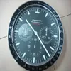 34CM Luxus Moderne Design Wanduhr Metall Kunst Uhr Uhr Relogio De Parede Horloge Decorativo mit Entsprechenden s 201118291c