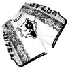 Short de boxe au feu, pantalon brodé MMA Muay Thai pour jeux de Combat, ensemble 221025265U