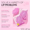 Other Health Beauty Items Sakura Crystal Collagen Lip Mask Moisturizing Essence Peel Off Care Pads Gel For Makeup Skin Cares Produ Dhd23