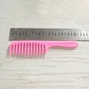 Atacado de pentes de dentes grandes de plástico encaracolado exclusivo para mulheres por fabricantes