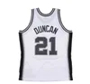 Tim Duncan Spur Basketball Jersey San Tony Parker Antonio David Robinson George Gervin Dennis Rodman Manu Ginobili Throwback Black Size S-xxxl