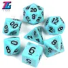 Old Dice Set 7st Plastic Unique Distressed Effect271e