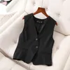 Business Wear Fashionable Vest Coat Female Fat Pounds Plus Size Short Clip