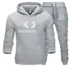 Designer Tracksuit Brand Printed Sportswear Men 19 Colors Warm Two Pieces Set Loose Hoodie Sweatshirt Pants Sets Hoodie jogging