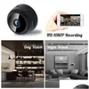 Telecamere IP Hd 1080P Mini Protable Wifi A9 Telecamera di sicurezza Videoregistratore Famiglia Visione notturna opaca Dv Car Dvr Cam Sq8 Sq11 Drop Deli Dhcyf