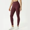 Pantaloni da yoga comodi da donna classici Leggings da esercizio a vita alta Pantaloni fitness elasticizzati da corsa all'aperto 25COLORI