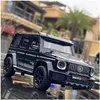 Modellini di auto Auto 1/32 G700 G65 Suv Lega Simation Giocattolo in metallo Veicoli fuoristrada Collezione di luci sonore Regalo per bambini 220919 Dro Dhevf