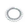 Braccialetti con ciondoli Famosi marchi di stilisti in argento sterling 925 Fascino classico Bracciale fai da te Etichetta multicuore Handwear L221216166v