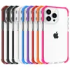 Étui de protection Transparent en acrylique TPU, Anti-chute aux quatre coins, tout compris, pour iphone 15 14 13 12 11 Pro Max XS XR 8 7 6S Plus