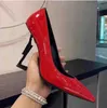 Designer Red-Bottoms Women Dress Shoes High-Heeled Luxurys Designers Shoe 10cm Heels Black Golden Gold Wedding Shoes