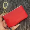 Portafoglio di design Portamonete Borsa da donna Marchio di lusso Lettera Borsa con cerniera Borsa per bocca Borsa per cartoncino rosso Mini borsa di moda