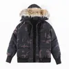 veste canadienne veste d'oies de concepteur de qualité supérieure avec NFC hiver vers le bas manteaux de loisirs en plein air coupe-vent haut nouveau mens décontracté imperméable à l'eau veste en duvet E2QT