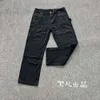 Herrenjeans Autonomous Kenijima B01 Vibe Feng Shui Washed Old Canvas Workwear Hosen Straight Barrel Logging Pants Lange Hosen