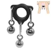 Penis Rings Metal Ball Weight Hanger Enlargement Pump Penile Stretcher Extender Exercise Device sexy Toys For Men319W