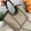 Maquillage de mode Sacs à provisions Portefeuille pour femme Livre Sacs à main pour femme Polyvalent Grande capacité Fourre-tout brodé Sac à main classique à la mode Sac à bandoulière